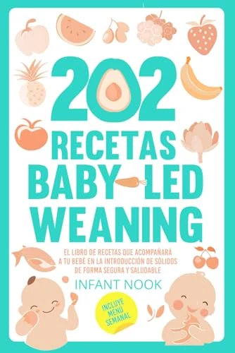 Cubierta de 202 Recetas Baby-Led Weaning